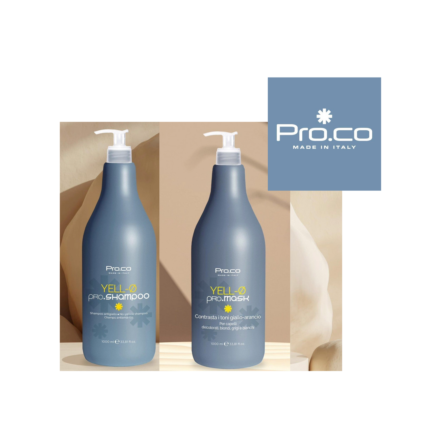 Procohair Pro.co Anti-Yellow Haarpflege Set