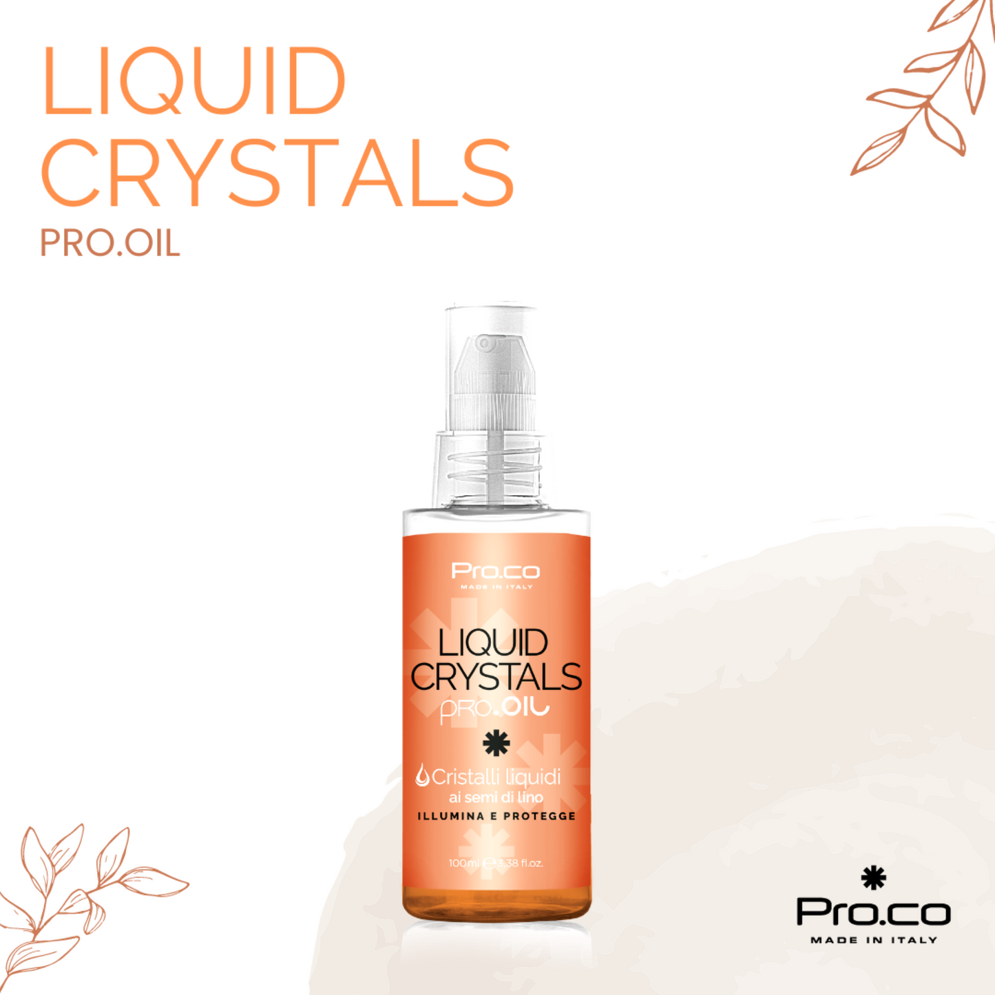 Procohair Pro.co Liquid Crystals Pro.Oil 100ml