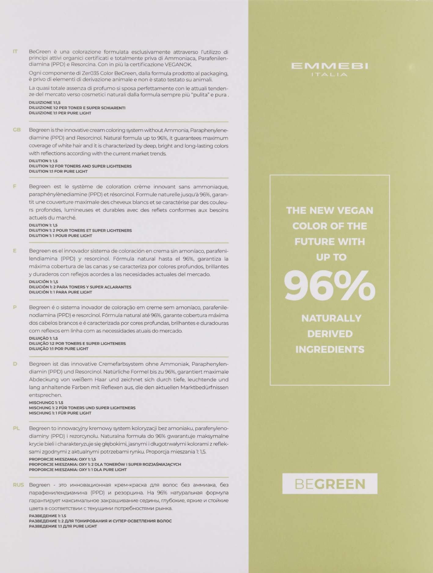 BeGreen Color