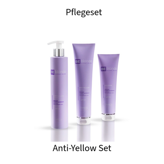 BE blonde Silver Shine Anti Yellow Set 3-teilig