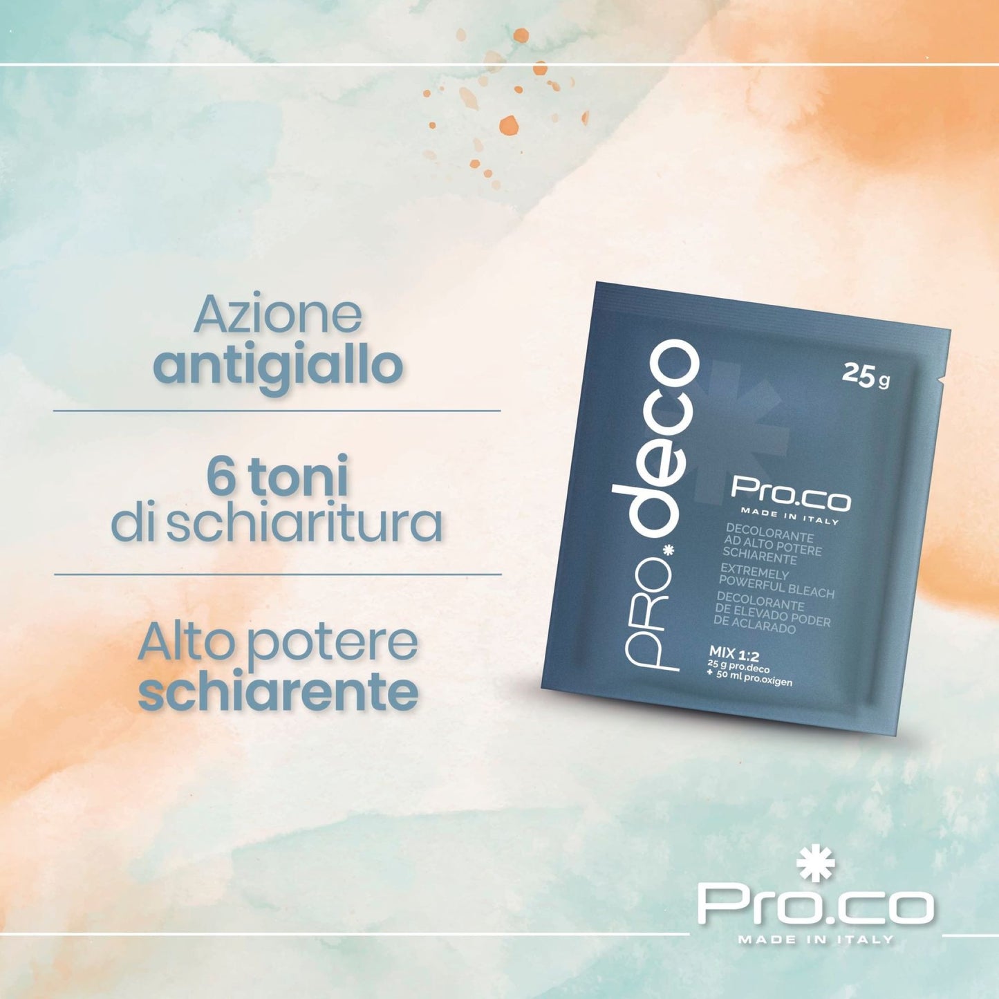 Procohair Pro.co Pro.Deco Hair Bleaching 25g